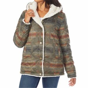 Pendleton Reversible Hooded Coat Size Small